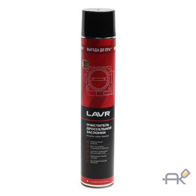 Очиститель дроссельной заслонки 1000мл аэр LAVR 2457 